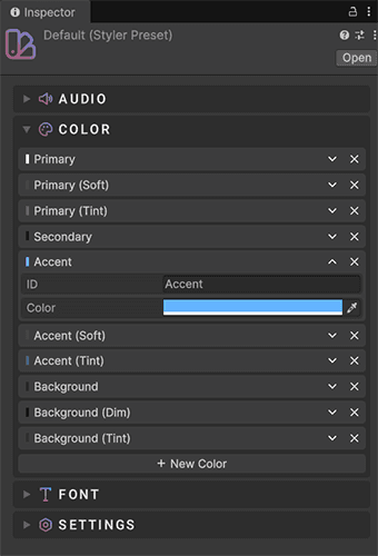 Styler Preset