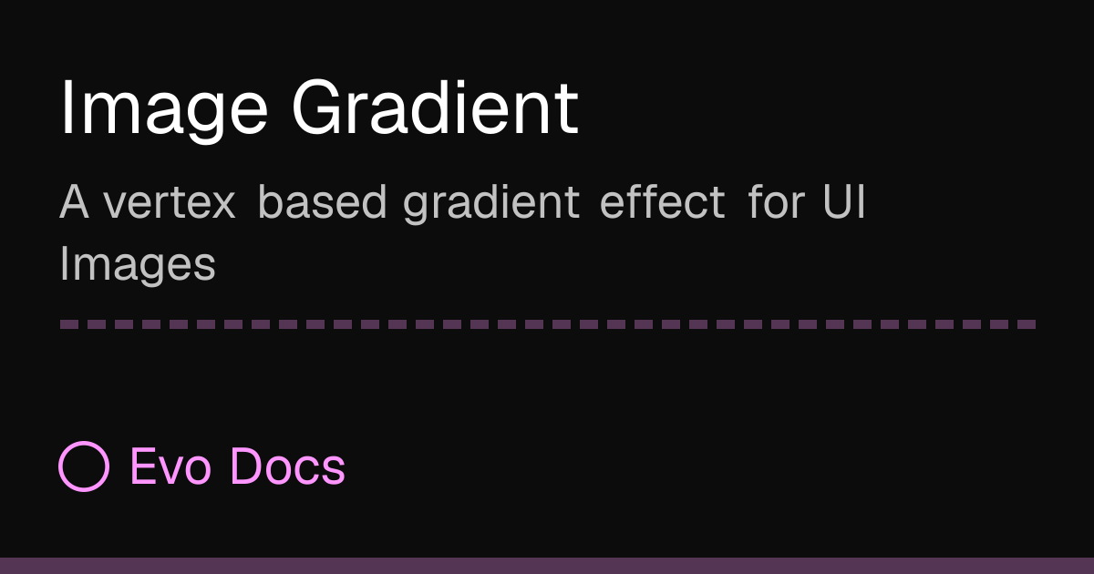 Image Gradient - Michsky Docs